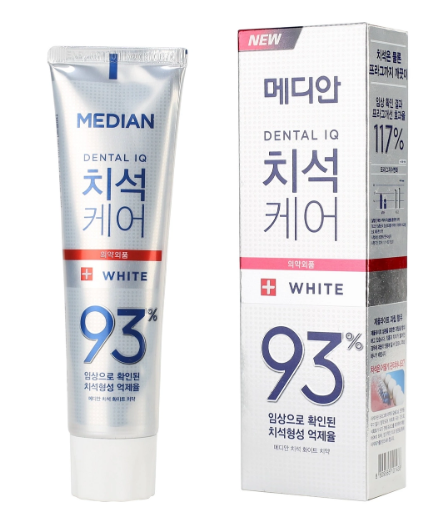 Отбеливающая зубная паста Median