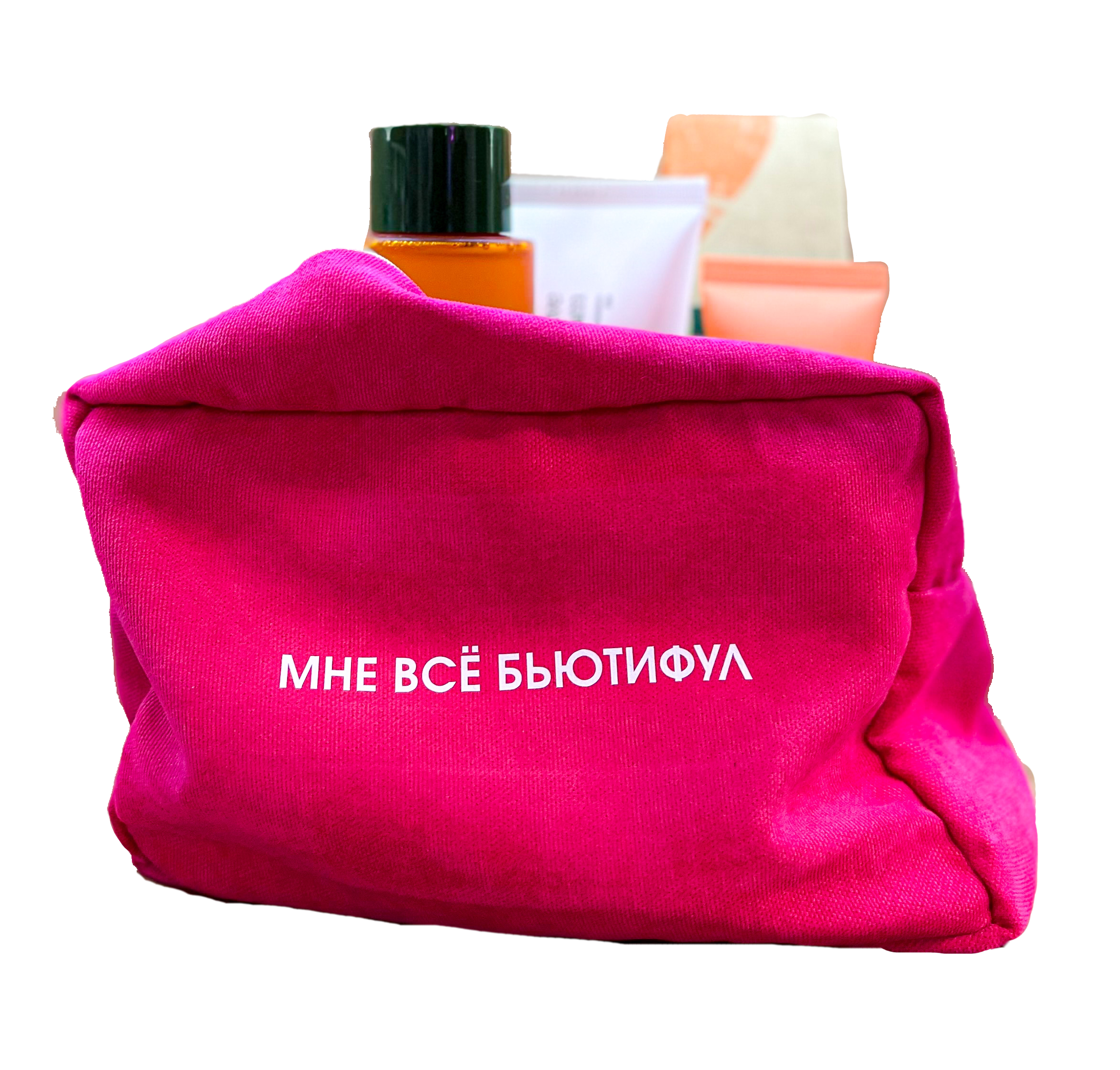 Фирменная косметичка Korean Kiosk "Мне все бьютифул"