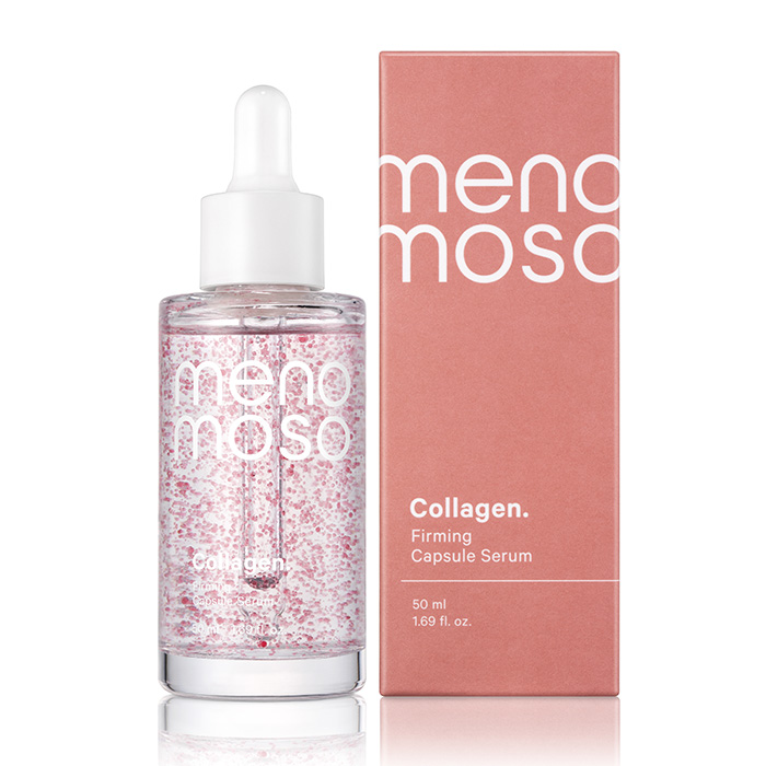 Разглаживающая сыворотка для лица с коллагеном и пептидами Menomoso — фото 2