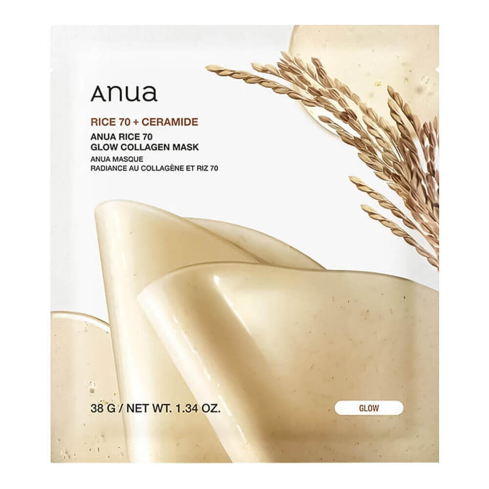 Маска коллагеновая питательная  ANUA Rice