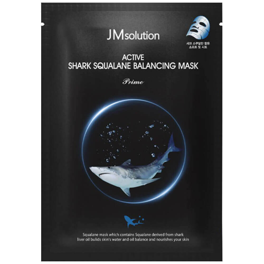 Тканевая маска с акульим скваланом JMsolution