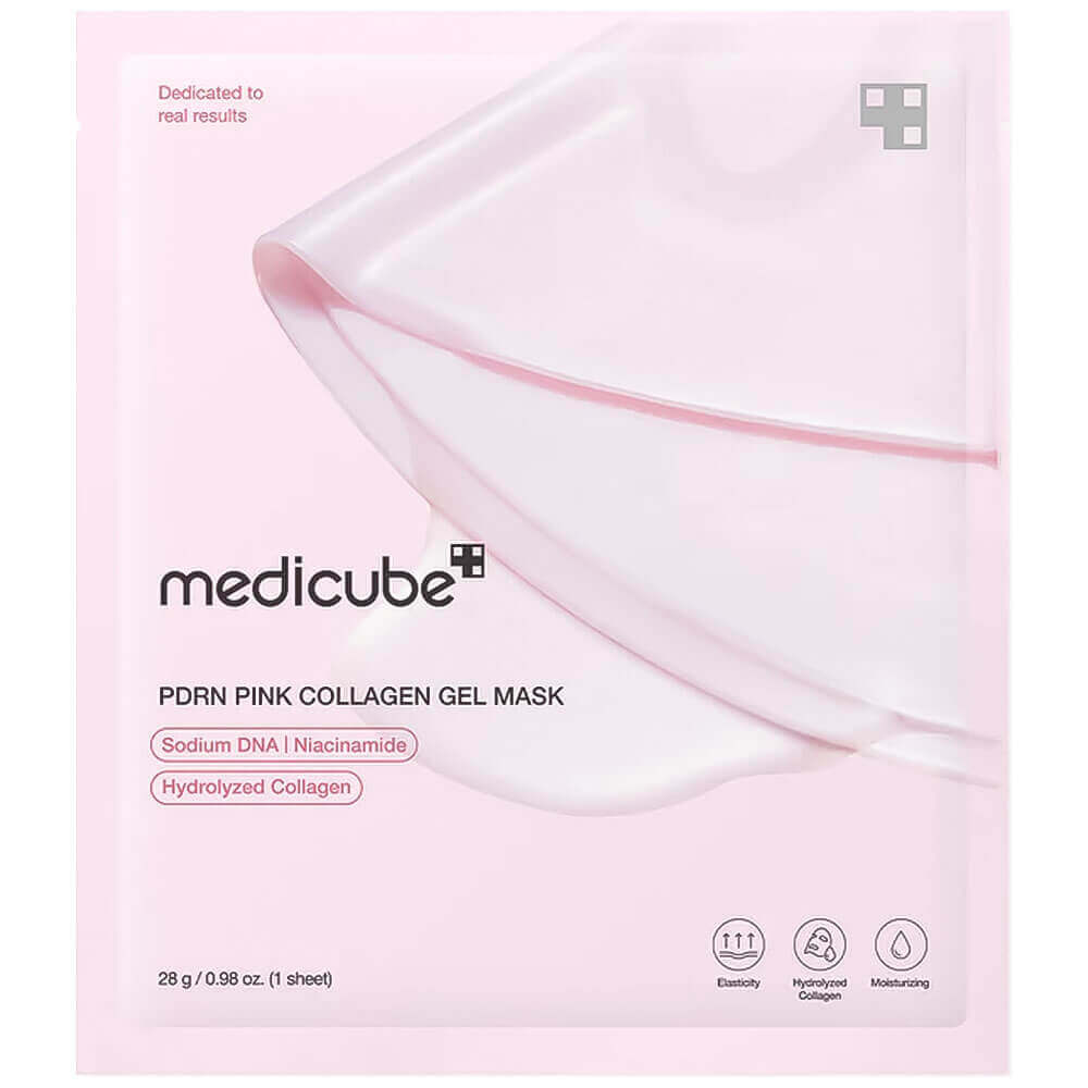 Гидрогелевая маска с ПДРН и коллагеном MEDICUBE