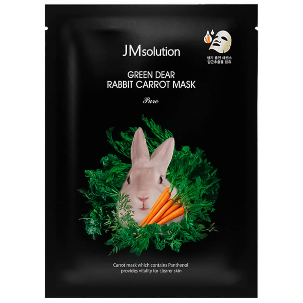 Успокаивающая тканевая маска с экстрактом моркови JMsolution