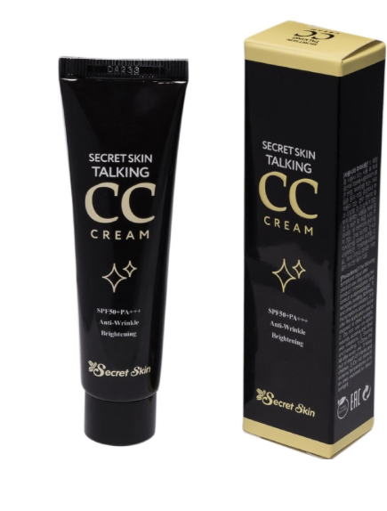 CC крем для лица сияющий Secret Skin