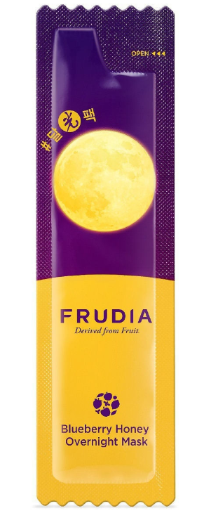 Ночная маска для лица с черникой и медом Frudia